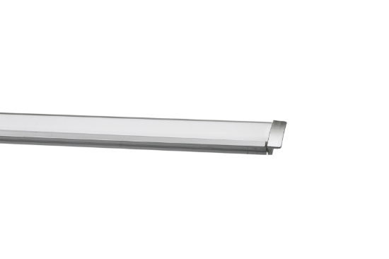Imagine Profil Aluminiu COMPLET ST. pentru banda LED - 2metri - ARGINTIU