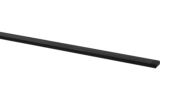 Imagine Profil Aluminiu COMPLET ST. pentru banda LED - 2metri - NEGRU