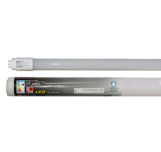 Imagine Tub LED SMD T8 18W Lumină Rece 230V 120CM 2 Alimentări 13-0180