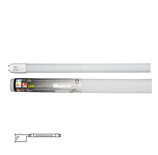 Imagine TUB T8 23w cu led L:150cm - lumina alba (1 alim.)