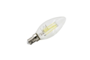 Imagine BEC LED-COG 4W LUMANARE E14 230V LUMINA rece CLAR