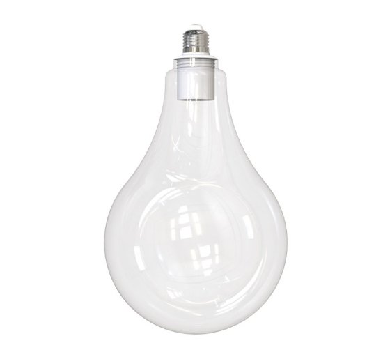 Imagine Sticla ornamentala "DROP" transparent cu dulie adaptor E27