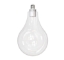 Imagine Sticla ornamentala "DROP" transparent cu dulie adaptor E27