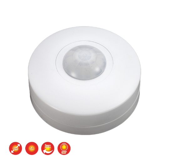 Imagine SENZOR MISCARE 230V 360' 1000W ALB (TAVAN)