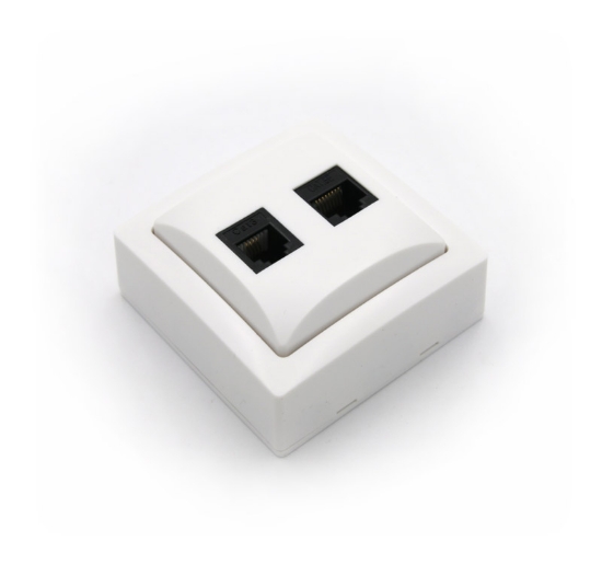 Imagine Priza Telefon & Data RJ45 Cat.5e PT alb IP20
