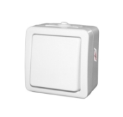 Imagine Intrerupator simplu PT alb 10A 250V IP54
