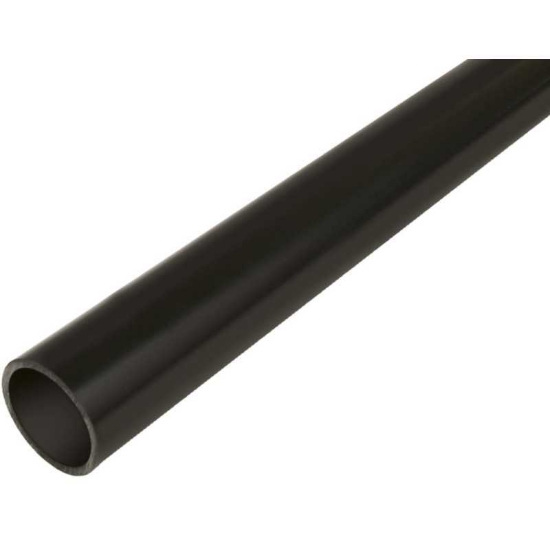 Imagine Tub rigid negru Ø25 mm, 750N, HF, stabilizat UV