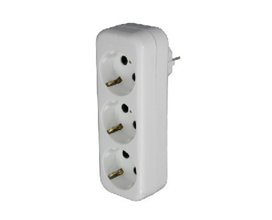 Imagine STECHER SCHUKO CU 3 IESIRI(schuko) tip "S"