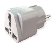 Imagine MULTISTECHER ADAPTOR 220/120V 10A SCHUKO BLISTER
