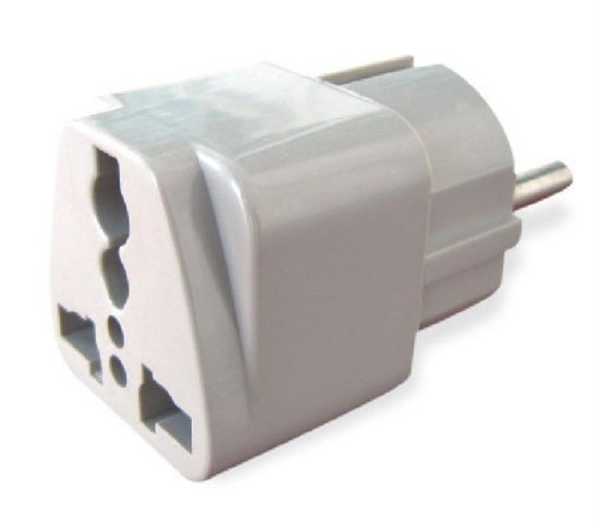Imagine MULTISTECHER ADAPTOR 220/120V 10A SCHUKO BLISTER