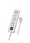 Imagine PRELUNGITOR 4p CU CABLU 5M 3x1.5mm & INTRERUPATOR - alb