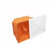 Imagine Doză de ramificație pătrată adâncă 7,5x7,5x4,5 cm 39-014