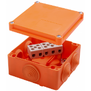 Imagine DOZA RAMIFICATIE RESISTENTA LA FOC 105x105x59mm cu clema 5p-10mm