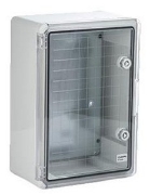 Imagine TABLOU ABS  60x40x20cm CU USA TRANSPARENTA - 60 posturi/4sir. -  IP65