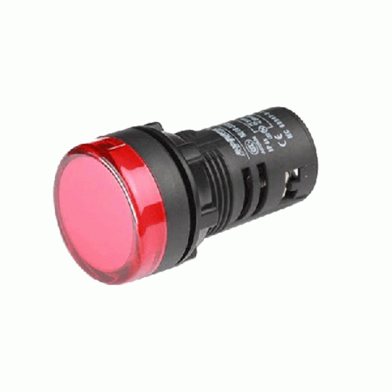 Imagine LAMPA PANOU o22 24V AC/DC LED ROSU