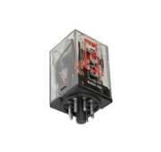 Imagine RELEU INTERMEDIAR 8 PICIOARE 2 CONTACTE 12V AC