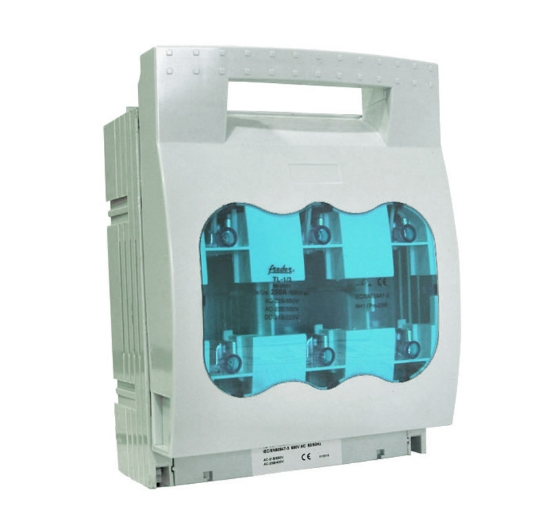 Imagine Soclu tripolar închis pentru siguranțe MPR No1 690V max 250A 02-285