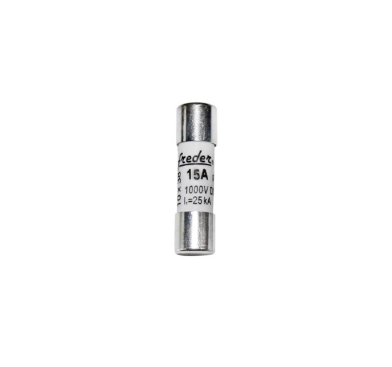 Imagine SIGURANTA CILINDRICA FREDER 10X38MM 15A 1000V DC