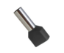 Imagine Pini dubli negri pentru cablu 2x1,5mm