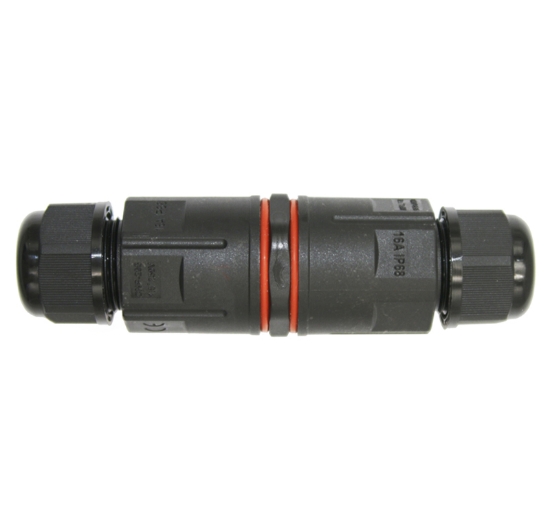Imagine MUFA/CONECTOR PENTRU CABLU 0,5mm...2.5mm 5x16Amp cu Clema Rapida 3p.