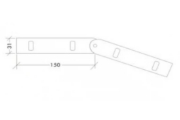 Imagine CONECTOR "magic" pentru jgheab 200x60mm