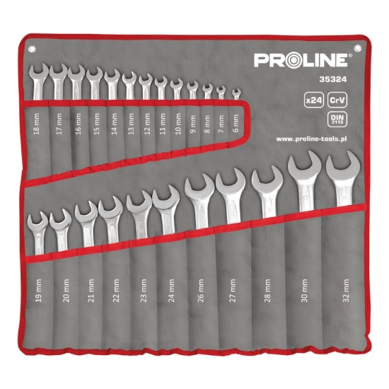 Imagine SET CHEI COMBINATE CR-VA FORJATE 6-32MM - 24P.