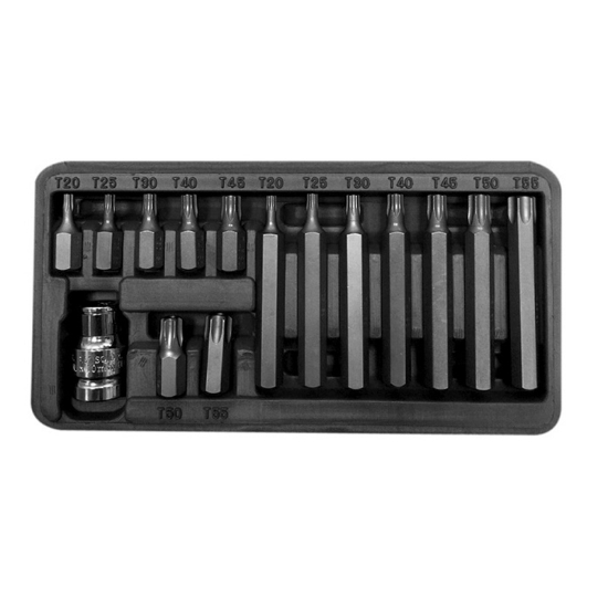 Imagine SET VARFURI TORX CU ORIFICIU CR-VA S2 - 15P.