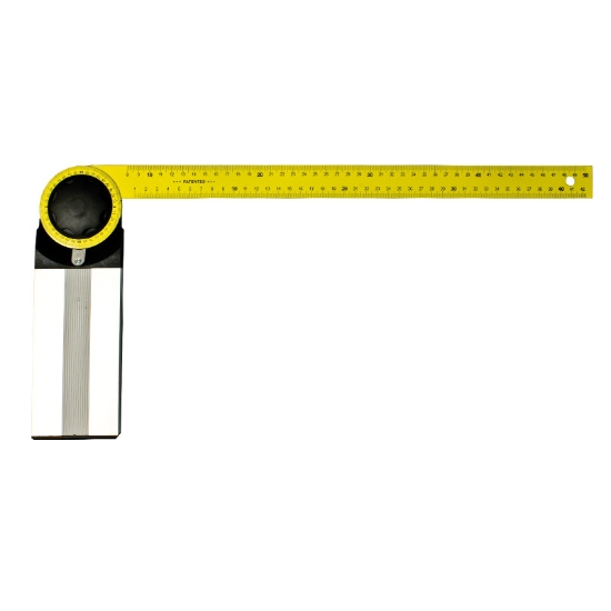 Imagine VINCLU METALIC UNGHIULAR CU SCALA METRICA-GRADATA 350MM