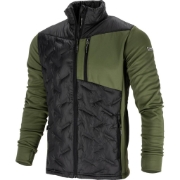 Imagine JACHETA MEDIU-ELASTICA CU MATLASARE / VERDE-NEGRU - 2XL