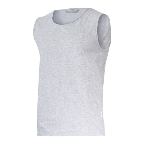 Imagine TRICOU BUMBAC FARA MANECI / GRI - XL