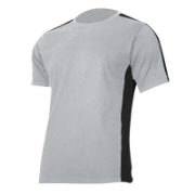 Imagine TRICOU BUMBAC MULTICOLOR / GRI-NEGRU - L