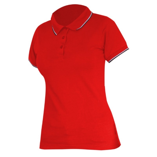 Imagine TRICOU BUMBAC POLO (DAMA) / ROSU - M
