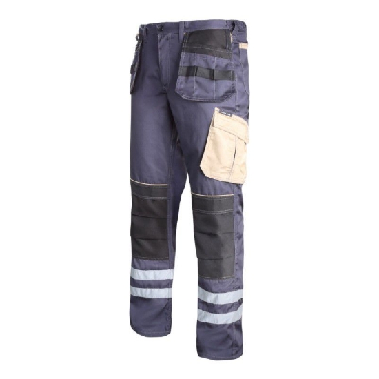 Imagine PANTALON LUCRU MEDIU-GROS CU REFLECTORIZANT - 3XL