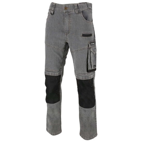 Imagine PANTALON LUCRU TIP-BLUGI SLIM-FIT ELASTIC GRI - M