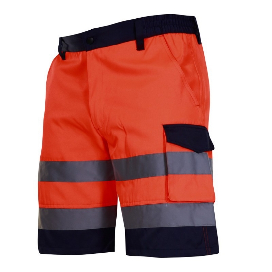 Imagine PANTALON REFLECTORIZANT SCURT / PORTOCALIU - XL