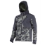Imagine JACHETA ELASTICA CU GLUGA / CAMUFLAJ VERDE-NEGRU - L
