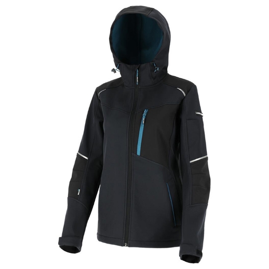 Imagine JACHETA ELASTICA CU GLUGA (DAMA) / NEGRU - 2XL
