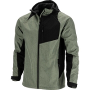 Imagine JACHETA ELASTICA CU GLUGA / GRI-VERZUI - 2XL