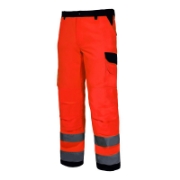 Imagine PANTALON REFLECTORIZANT PREMIUM / PORTOCALIU - 2XL