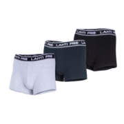 Imagine SET 3 BOXERI BARBATI NEGRU-GRI-BLEUMARIN - 3XL