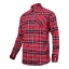 Imagine CAMASA FLANEL CU CAROURI GROASA / ROSU - 3XL/H-194