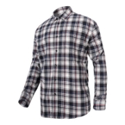 Imagine CAMASA FLANEL CU CAROURI GROASA / GRI - M/H-170