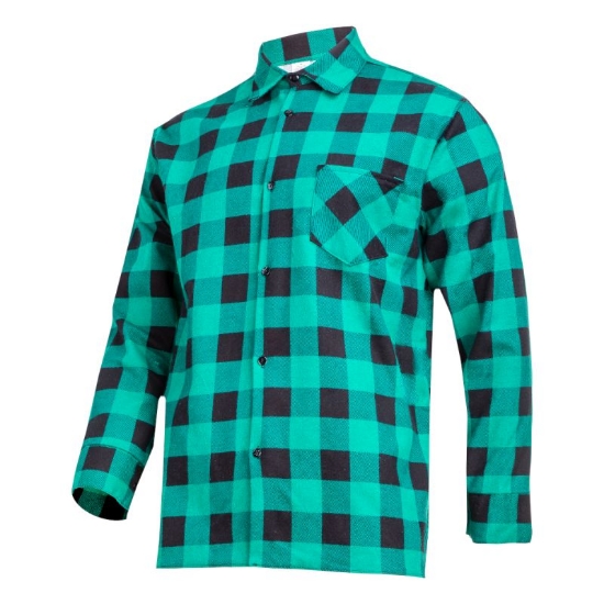 Imagine CAMASA FLANEL CU CAROURI / BLEUMARIN - L/H-176