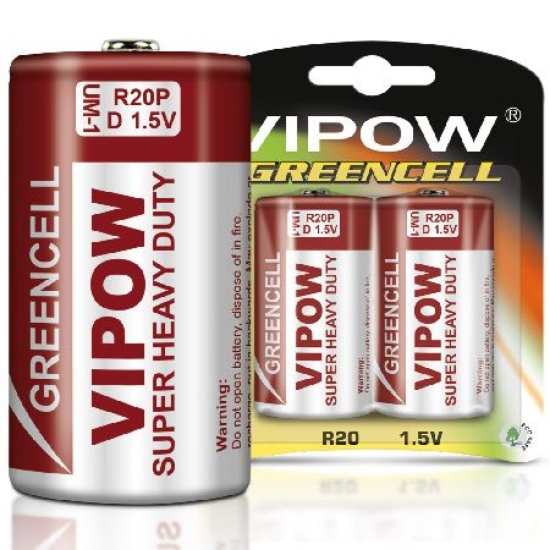 Imagine BATERIE SUPER-HEAVY-DUTY 1.5V D-R20 / BLISTER, 2/SET