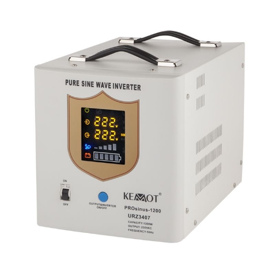 Imagine UPS CU SINUS PUR - 12V / 1200W / ALB