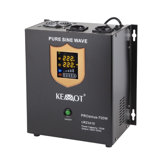 Imagine UPS DE PERETE CU SINUS PUR - 12V / 700W