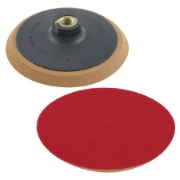 Imagine SUPORT DISC ABRAZIV AUTO-ADEZIV GUMAT CU FILET / 125MM