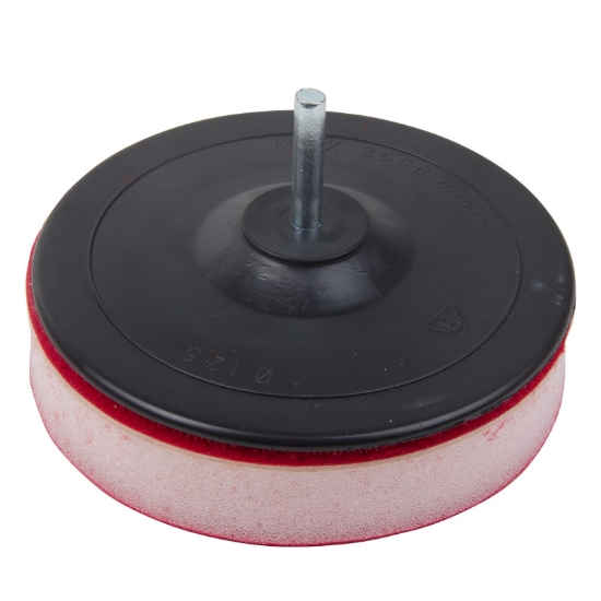 Imagine SUPORT DISC ABRAZIV AUTO-ADEZIV BURETAT CU TIJA / 125MM