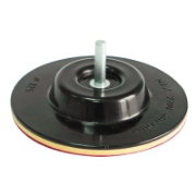 Imagine SUPORT DISC ABRAZIV AUTO-ADEZIV GUMAT CU TIJA / 125MM