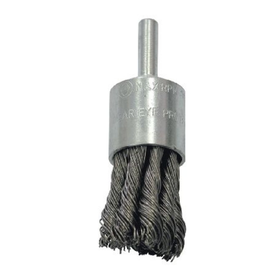 Imagine PERIE SARMA IMPLETITA TIP CUPA MICA CU TIJA 22MM